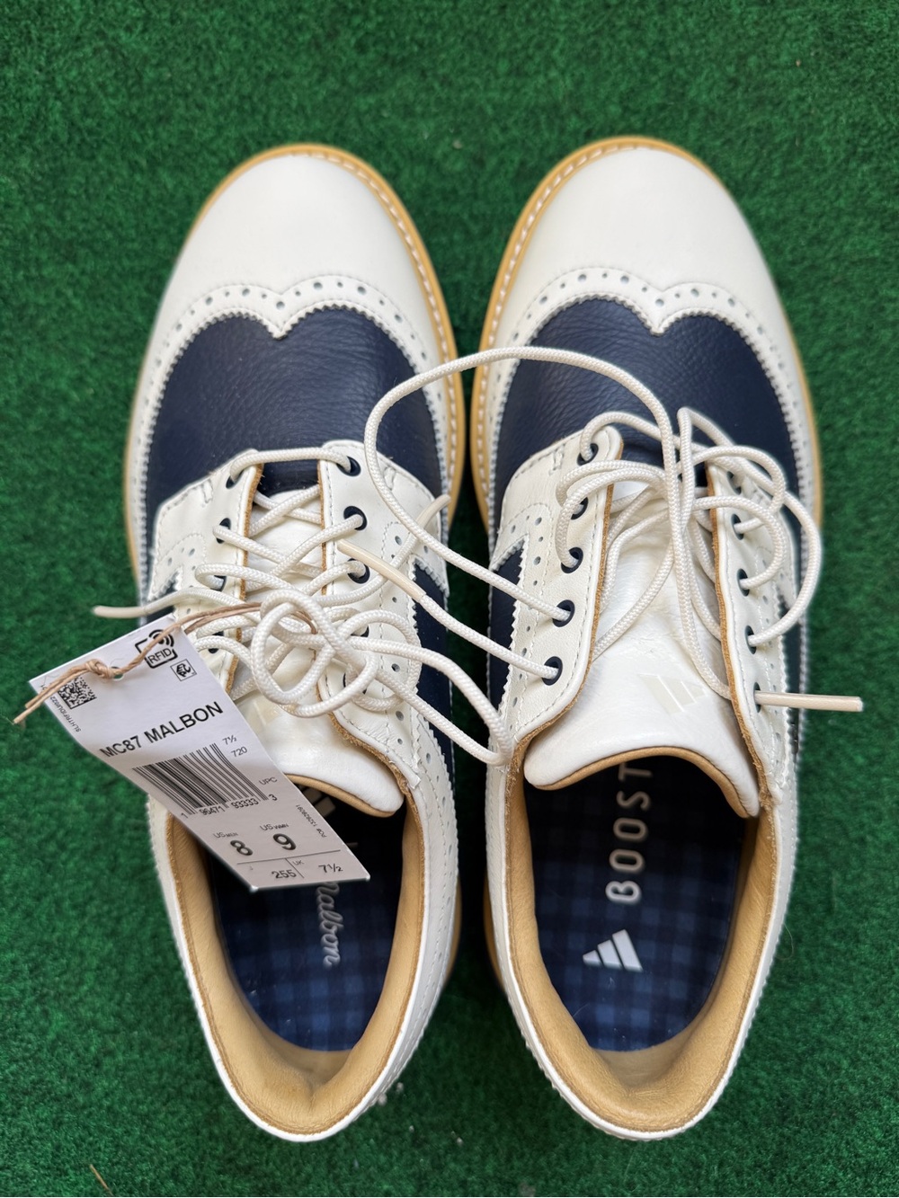 MC87 Malbon Adidas Golf Shoes never worn